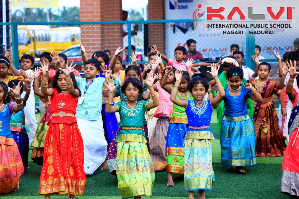 Pongal Celebrations at Kalvi International Public School