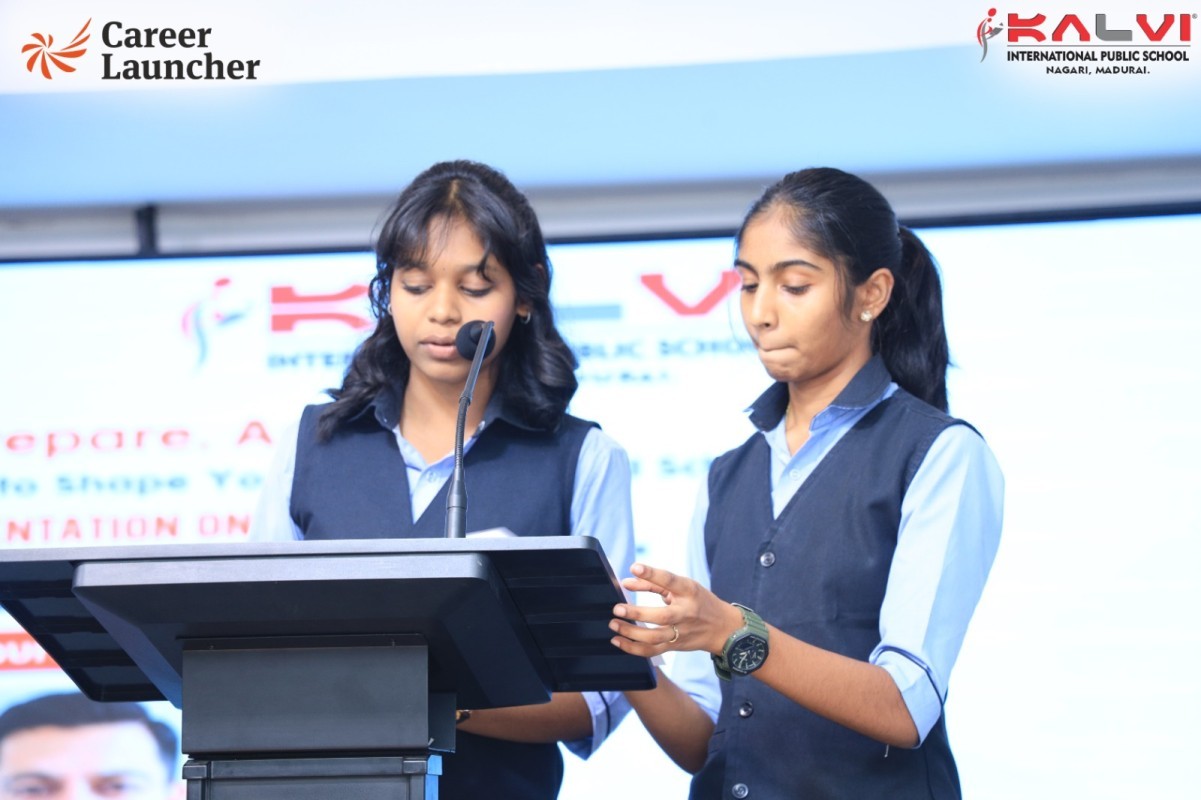 Career Launcher Educate Ltd., as the Chief Guest for an enlightening Orientation Session on CUET, CLAT & IPMAT  - KIPS, Nagari