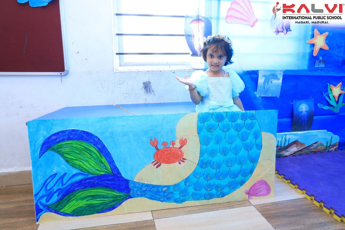 Blue Day @ Kalvi International Public School, Nagari – Madurai.