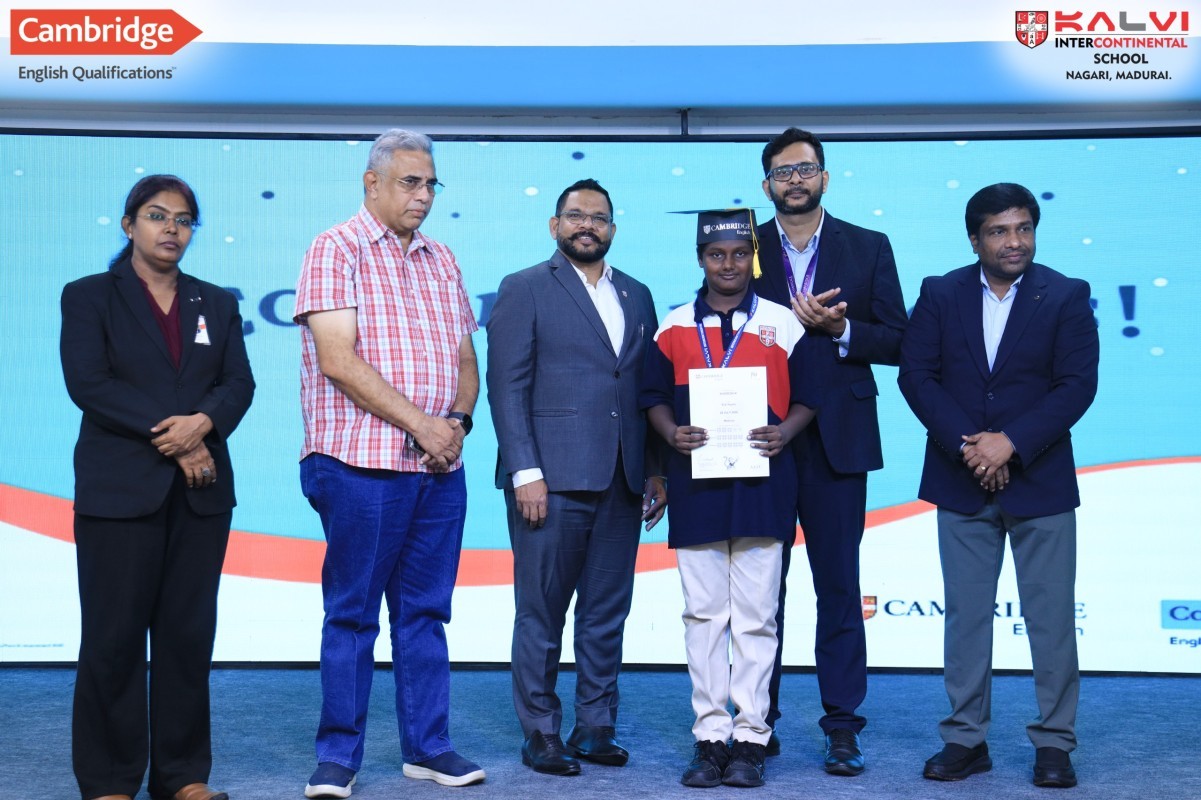 Cambridge Certification Ceremony - Kalvi Intercontinental School, Nagari, IGCSE!✨