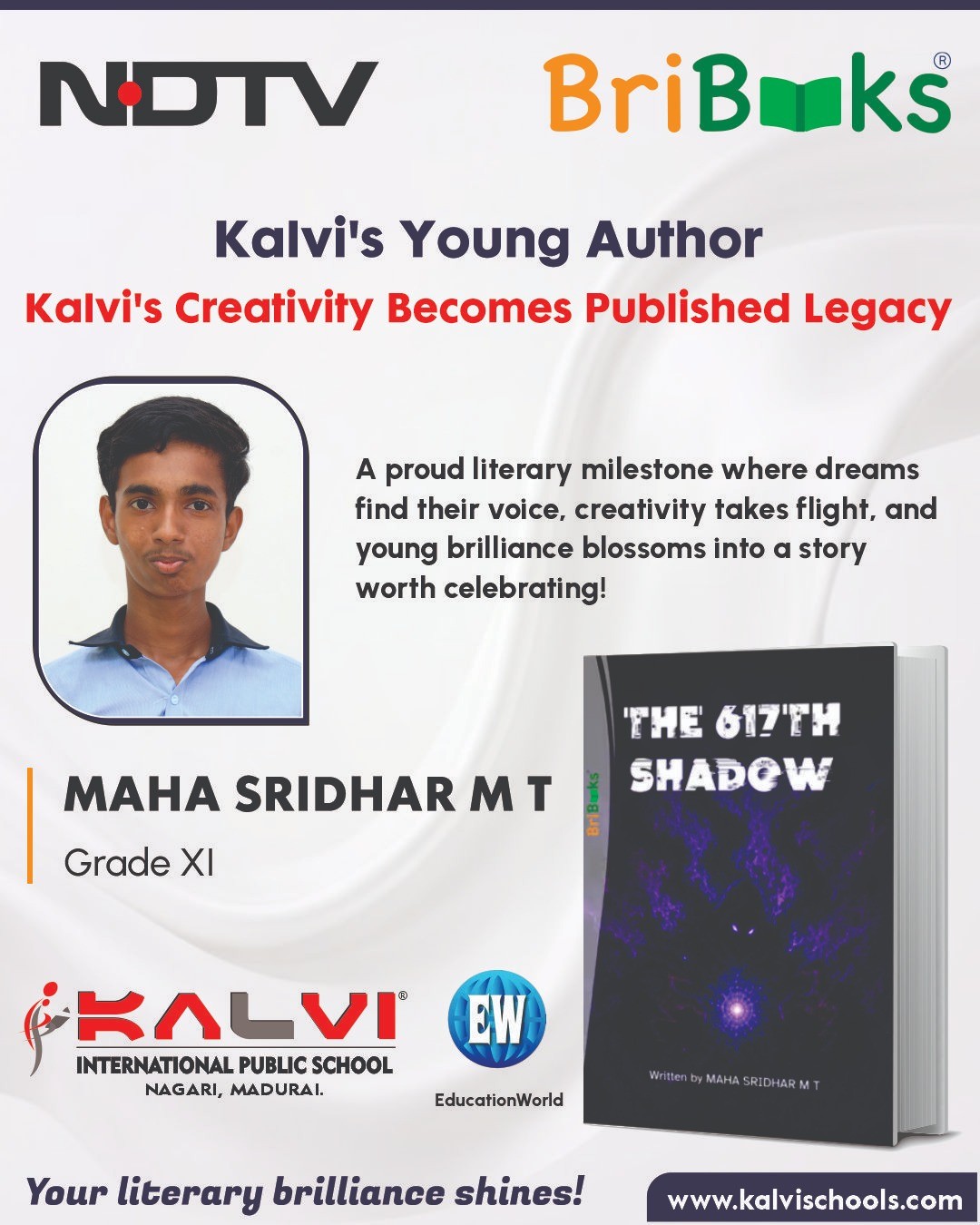 Kalvi's Young Author